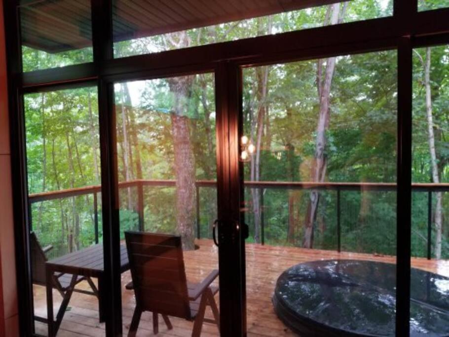 Cabin Sutton 252 - En Harmonie Avec La Nature! Villa Eksteriør bilde