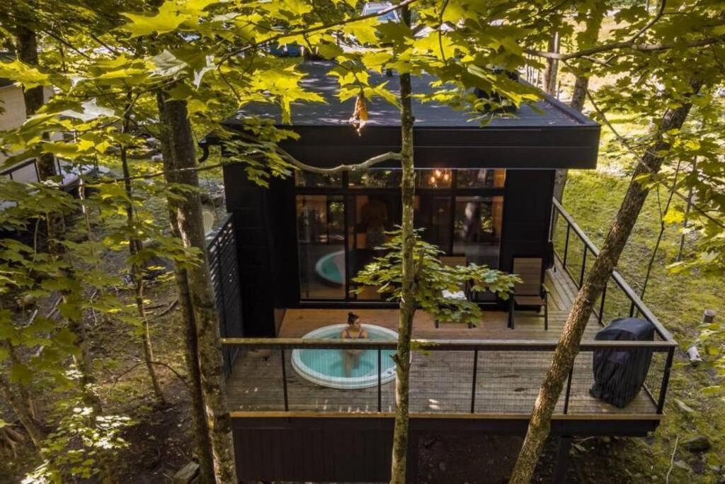 Cabin Sutton 252 - En Harmonie Avec La Nature! Villa Eksteriør bilde